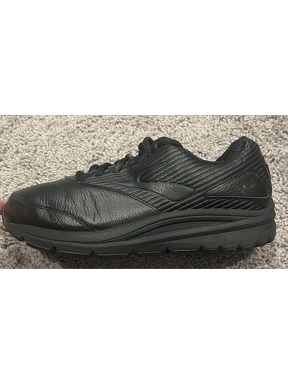 Brooks Addiction WLK Running Walk Shoes 1103182E072 Black Mens Size 8 2E Wide